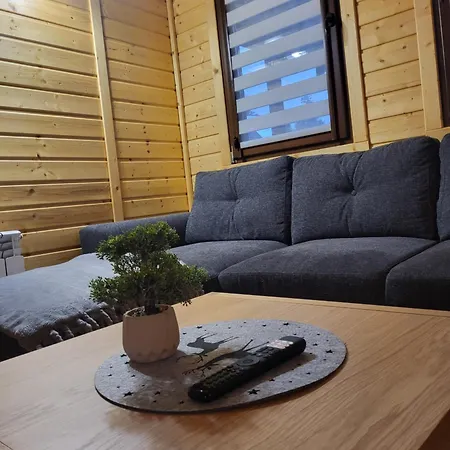 Klimatyczne Drewniane Jagodna-spalona 6d Jacuzzi Sauna,trasy Rowerowe