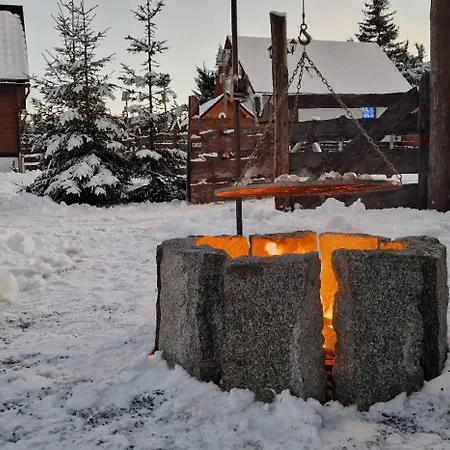 Klimatyczne Drewniane Jagodna-spalona 6d Jacuzzi Sauna,trasy Rowerowe Spalona