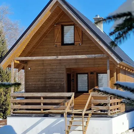 Klimatyczne Drewniane Jagodna-spalona 6d Jacuzzi Sauna,trasy Rowerowe Chalet
