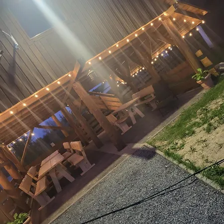 Klimatyczne Drewniane Jagodna-spalona 6d Jacuzzi Sauna,trasy Rowerowe