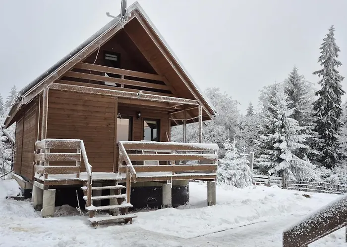 Klimatyczne Drewniane Jagodna-spalona 6d Jacuzzi Sauna Narty Biegowe,wyciag 150m *