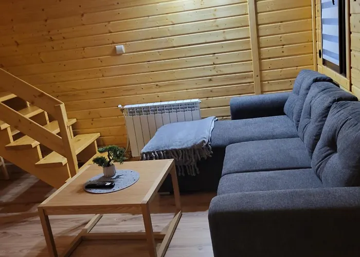 Шале Klimatyczne Drewniane Jagodna-spalona 6d Jacuzzi Sauna Narty Biegowe,wyciag 150m