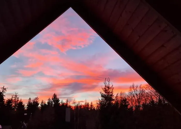 Шале Klimatyczne Drewniane Jagodna-spalona 6d Jacuzzi Sauna Narty Biegowe,wyciag 150m Spalona