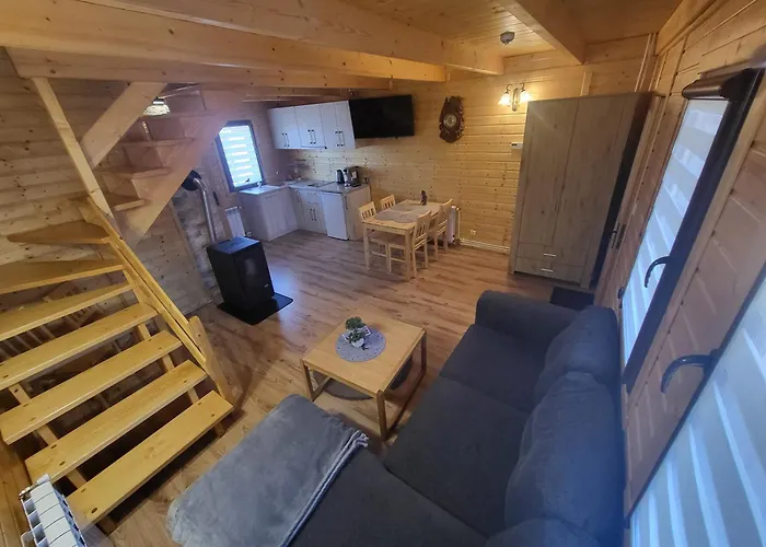 Klimatyczne Drewniane Jagodna-spalona 6d Jacuzzi Sauna Narty Biegowe,wyciag 150m Шале